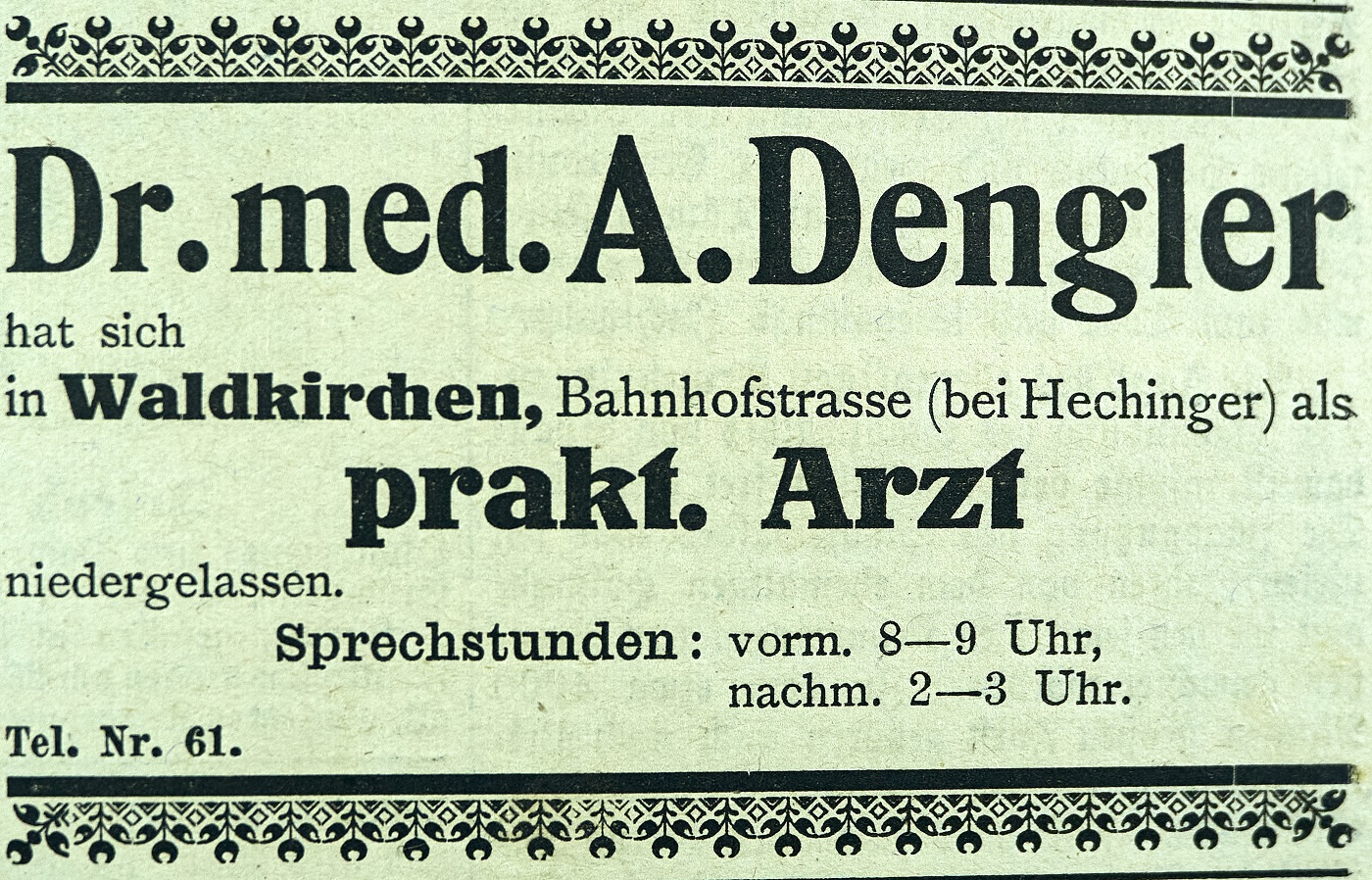 Waldkirchener Anzeiger, 24.05.1919